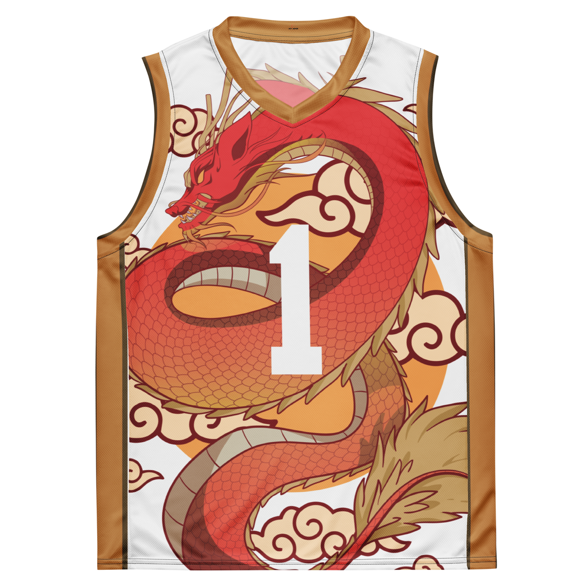 Dragon Basketball Jersey (Lunar Red Edition) – Jay Japan