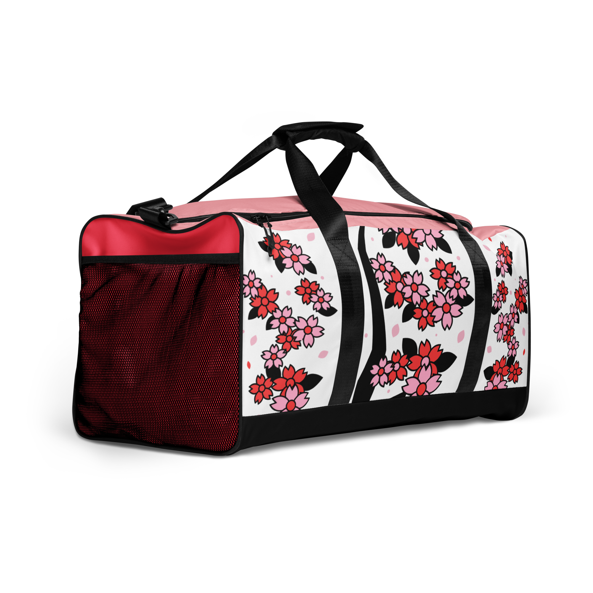 Hanafuda Sakura Duffle Bag