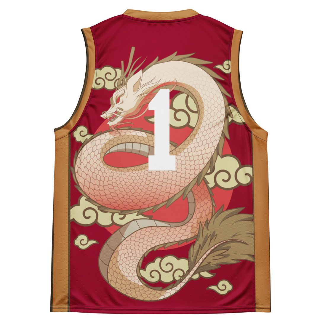 Dragon Basketball Jersey (Lunar White Edition)