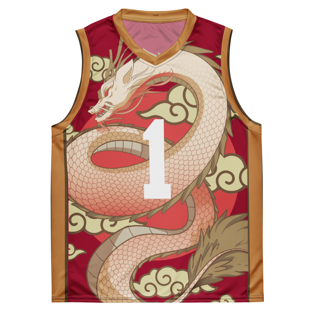Dragon Basketball Jersey (Lunar White Edition)