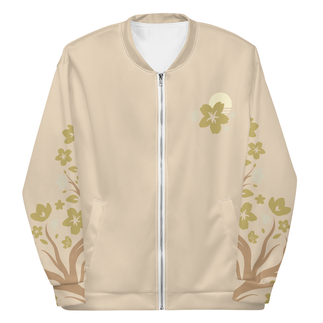 Golden Sakura Bomber Jacket (All Gold Edition)