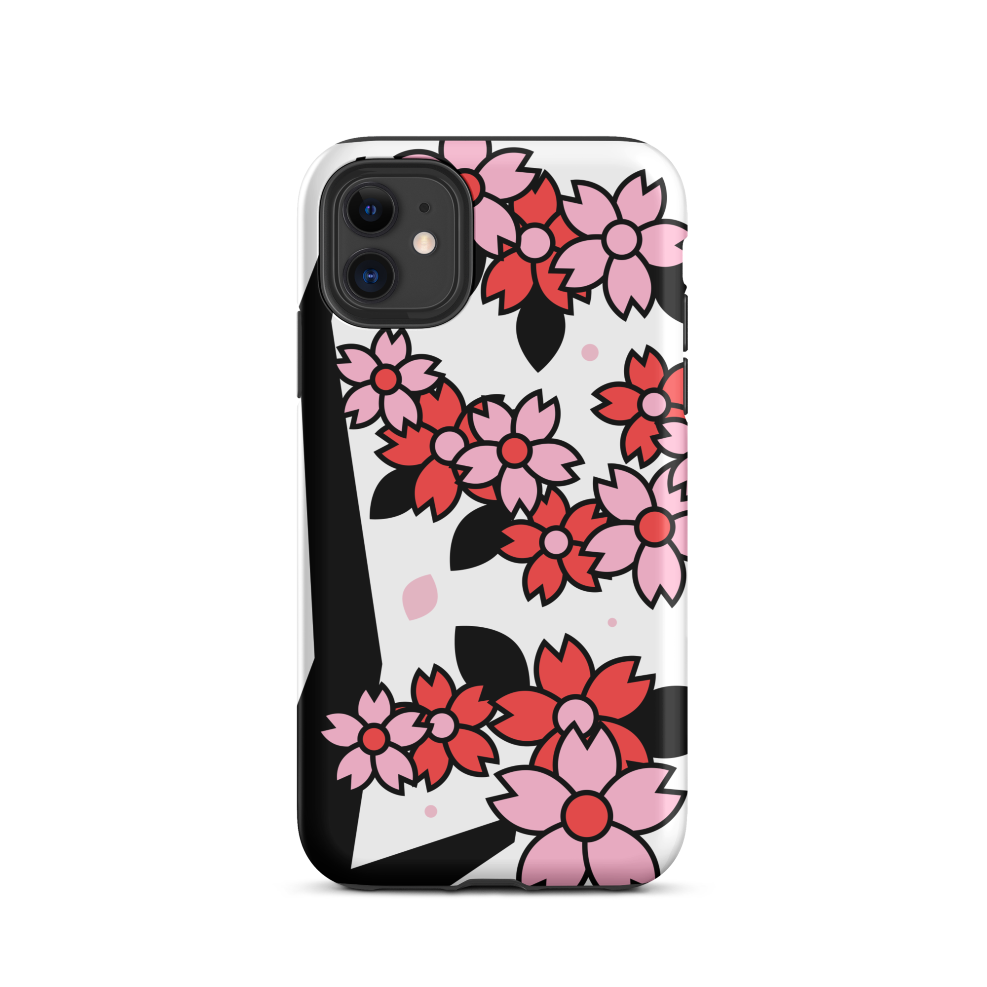 Hanafuda Sakura iPhone Tough Case